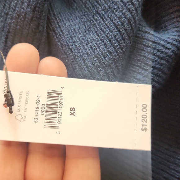 Banana Republic Blue Midi Dress NWT XS - Picture 7 of 8